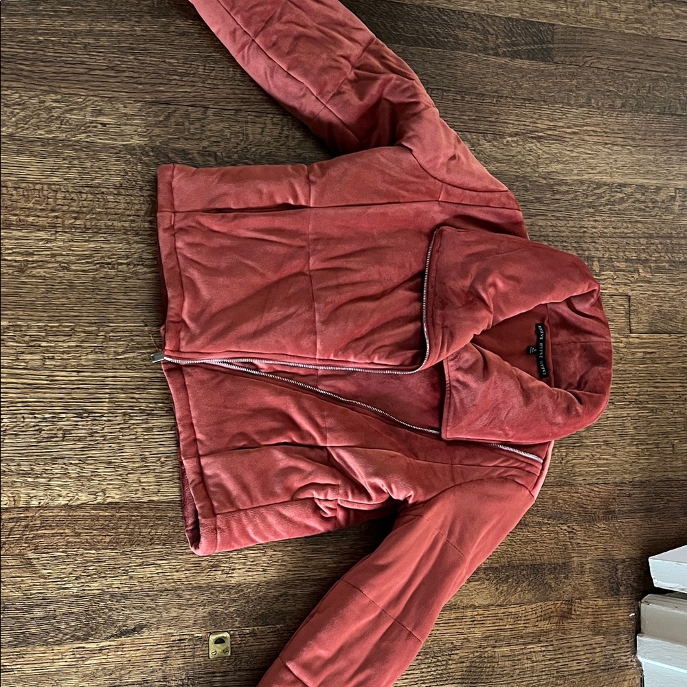 HYFVE Orange Puffer Jacket